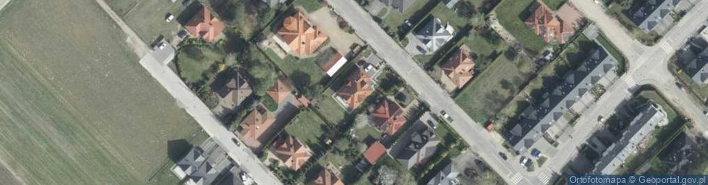 Zdjęcie satelitarne Handlowa ul.