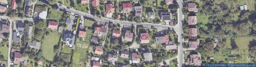 Zdjęcie satelitarne Harcerska ul.