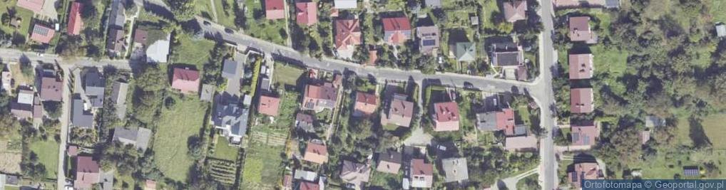 Zdjęcie satelitarne Harcerska ul.