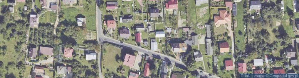 Zdjęcie satelitarne Harcerska ul.