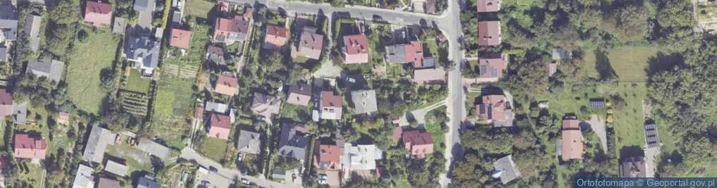 Zdjęcie satelitarne Harcerska ul.