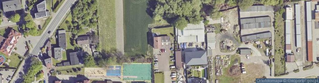 Zdjęcie satelitarne Harcerska ul.