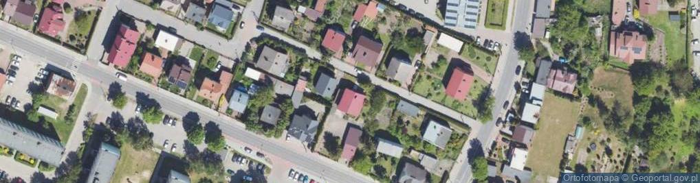 Zdjęcie satelitarne Hallera Józefa, gen. ul.