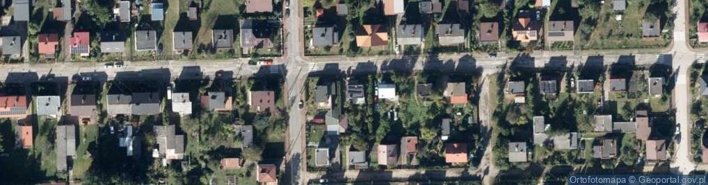 Zdjęcie satelitarne Harcerska ul.