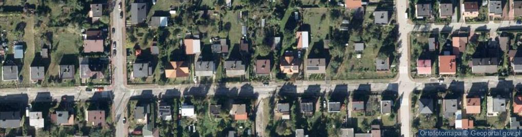 Zdjęcie satelitarne Harcerska ul.