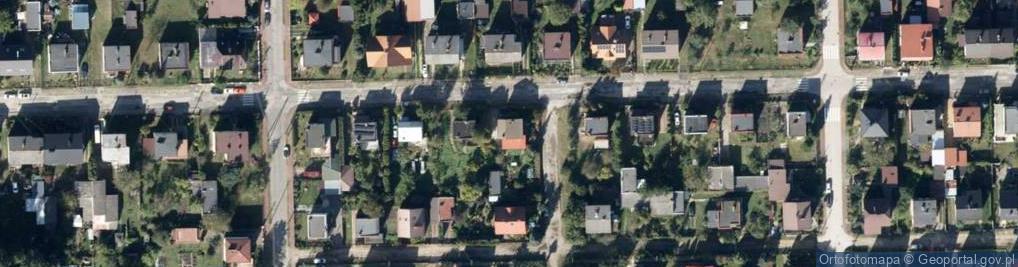 Zdjęcie satelitarne Harcerska ul.