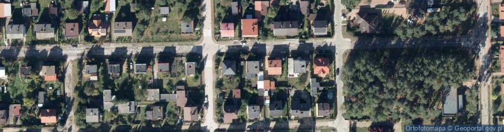 Zdjęcie satelitarne Harcerska ul.
