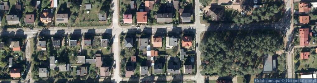 Zdjęcie satelitarne Harcerska ul.