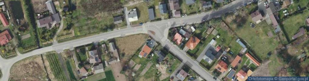 Zdjęcie satelitarne Halinów ul.