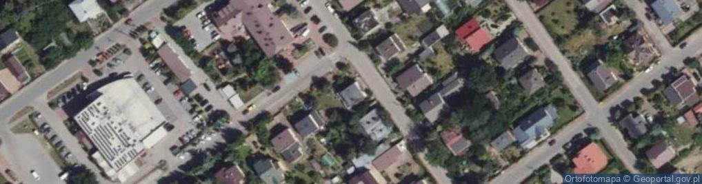 Zdjęcie satelitarne Handlowa ul.