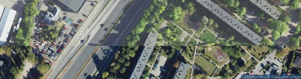 Zdjęcie satelitarne Hallera Józefa, gen. ul.