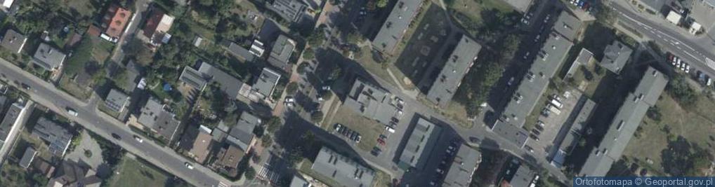 Zdjęcie satelitarne Hallera Józefa, gen. ul.