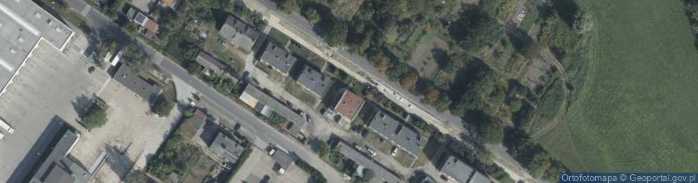 Zdjęcie satelitarne Harcerska ul.
