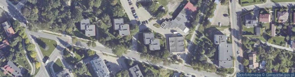 Zdjęcie satelitarne Harcerska ul.