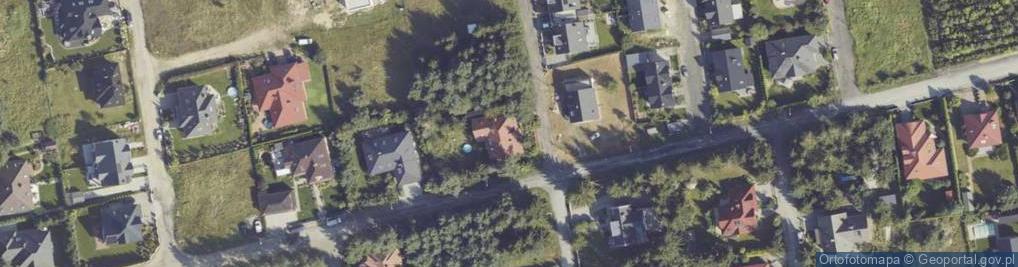 Zdjęcie satelitarne Hangarowa ul.