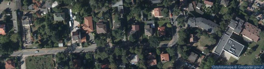 Zdjęcie satelitarne Harcerska ul.