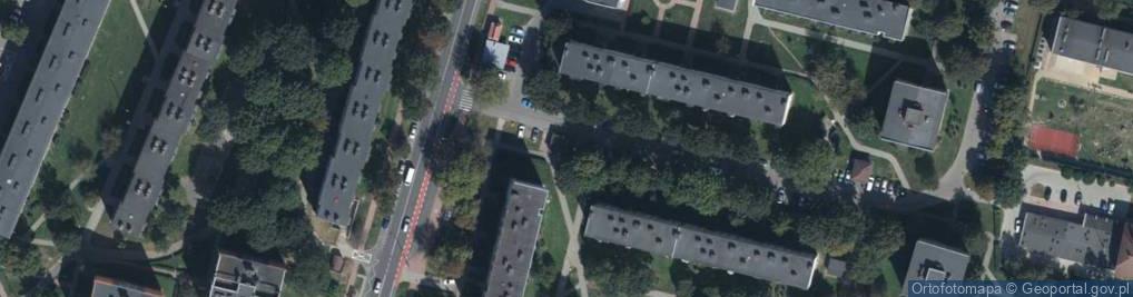 Zdjęcie satelitarne Hallera Józefa, gen. ul.