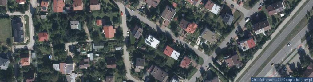 Zdjęcie satelitarne Harcerska ul.
