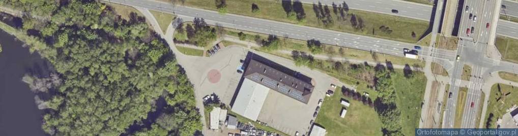 Zdjęcie satelitarne Harcerska ul.