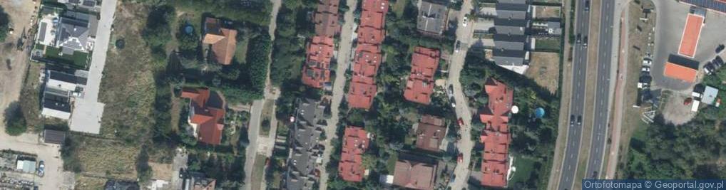 Zdjęcie satelitarne Halna ul.