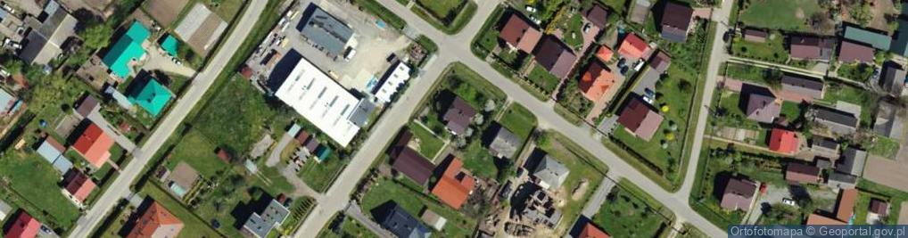 Zdjęcie satelitarne Handlowa ul.