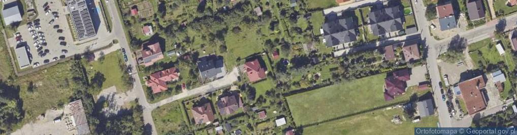 Zdjęcie satelitarne Halskiego Karola ul.