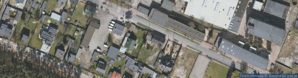 Zdjęcie satelitarne Hallera Józefa, gen. ul.