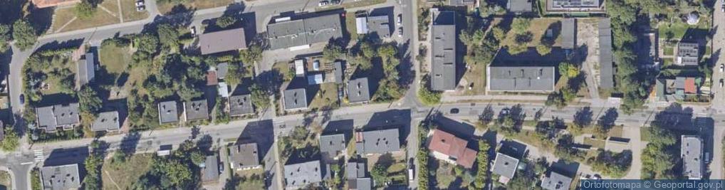 Zdjęcie satelitarne Hallera Józefa, gen. ul.