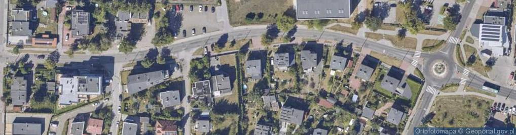 Zdjęcie satelitarne Hallera Józefa, gen. ul.