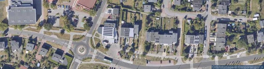 Zdjęcie satelitarne Hallera Józefa, gen. ul.