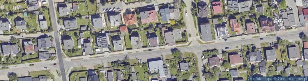 Zdjęcie satelitarne Harcerska ul.