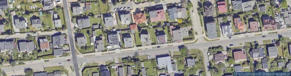 Zdjęcie satelitarne Harcerska ul.