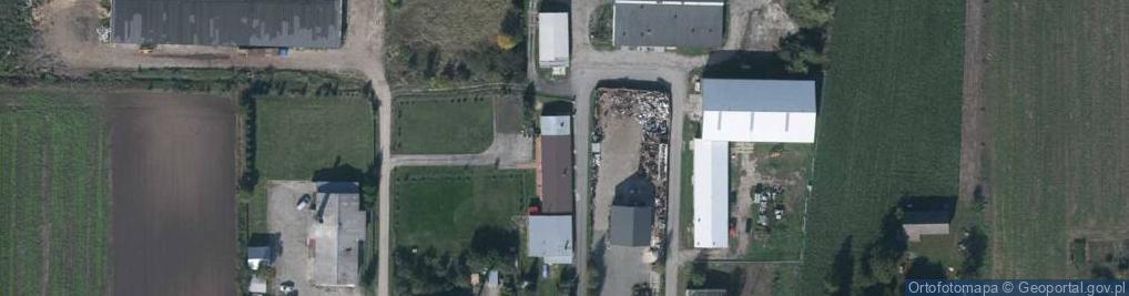 Zdjęcie satelitarne Handlowa ul.