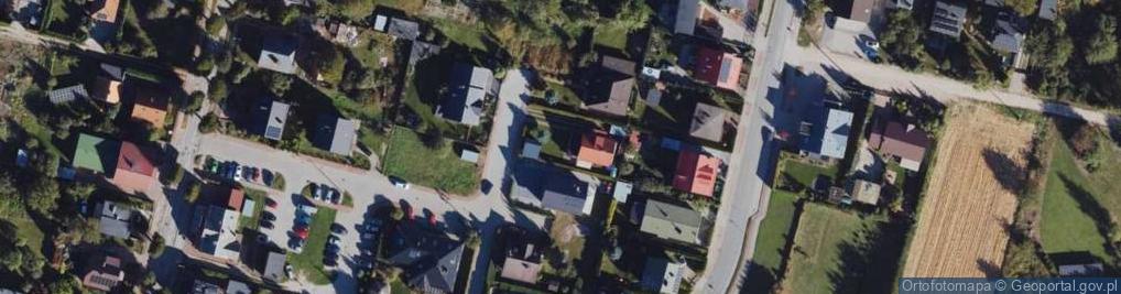 Zdjęcie satelitarne Hasińskiego, dr. ul.