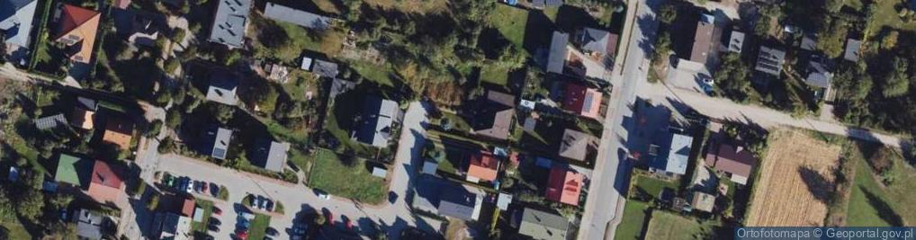 Zdjęcie satelitarne Hasińskiego, dr. ul.