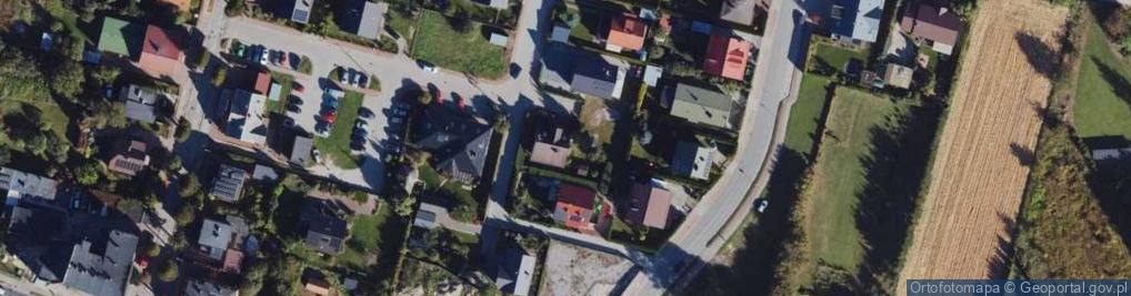 Zdjęcie satelitarne Hasińskiego, dr. ul.