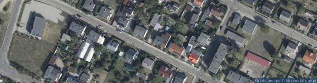Zdjęcie satelitarne Harcerska ul.