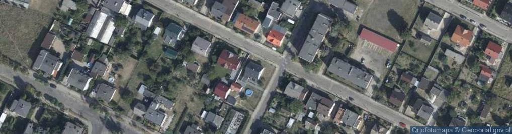 Zdjęcie satelitarne Harcerska ul.