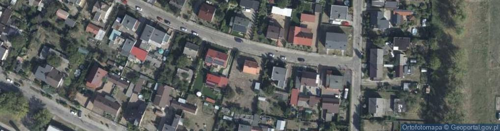 Zdjęcie satelitarne Harcerska ul.