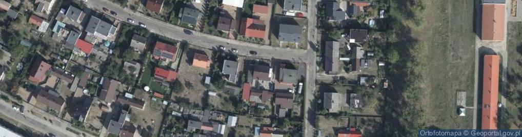 Zdjęcie satelitarne Harcerska ul.