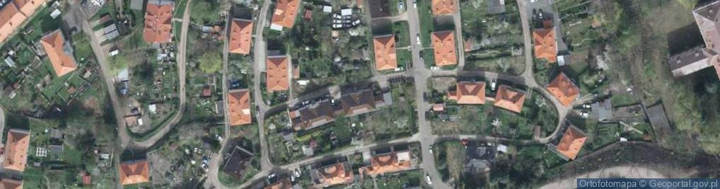 Zdjęcie satelitarne Handlowa ul.