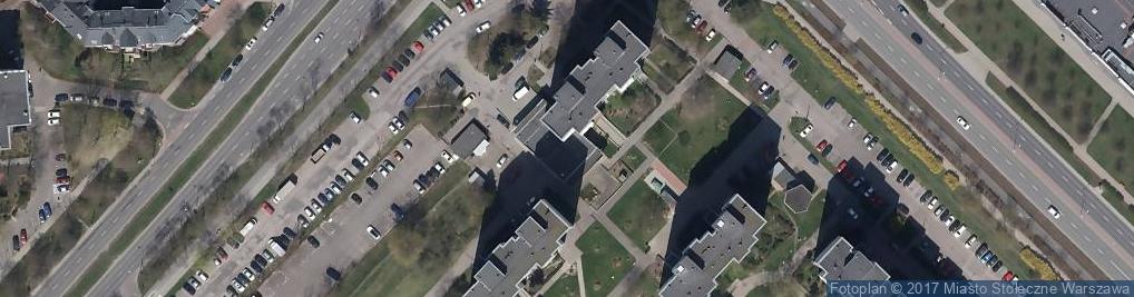 Zdjęcie satelitarne Hawajska ul.