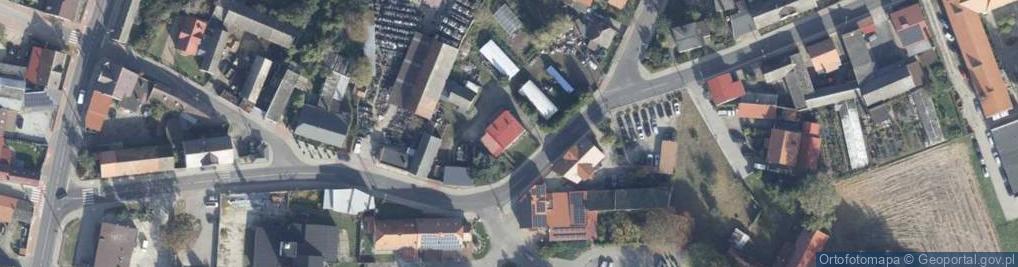 Zdjęcie satelitarne Handlowa ul.