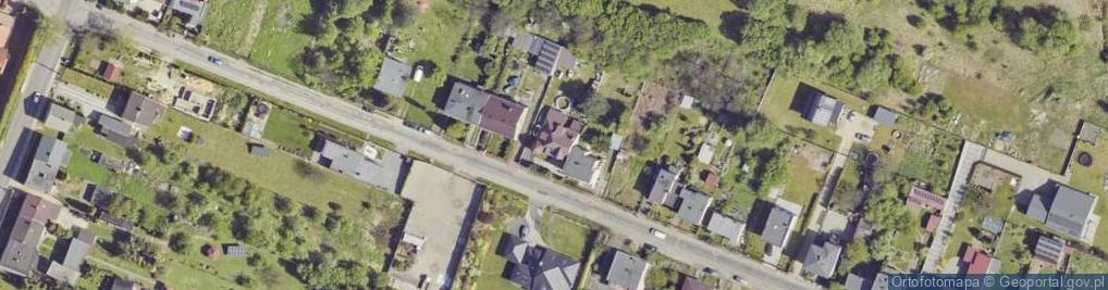 Zdjęcie satelitarne Harcerska ul.