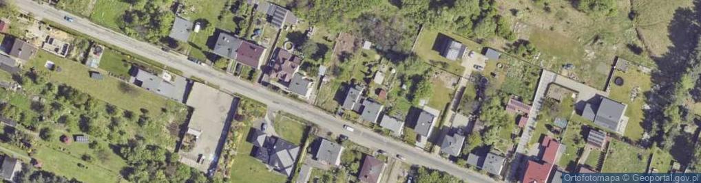 Zdjęcie satelitarne Harcerska ul.