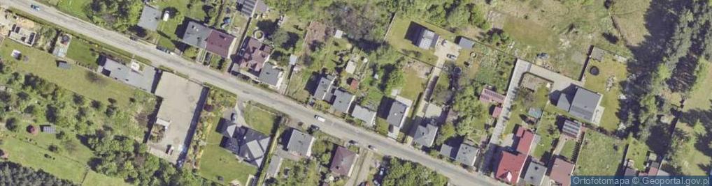 Zdjęcie satelitarne Harcerska ul.