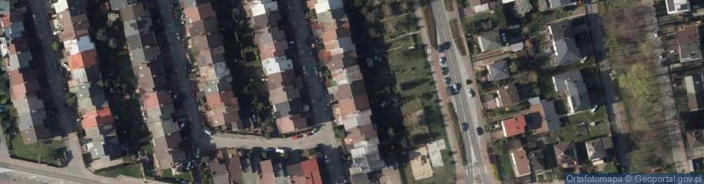 Zdjęcie satelitarne Hallera Józefa, gen. ul.