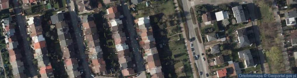 Zdjęcie satelitarne Hallera Józefa, gen. ul.