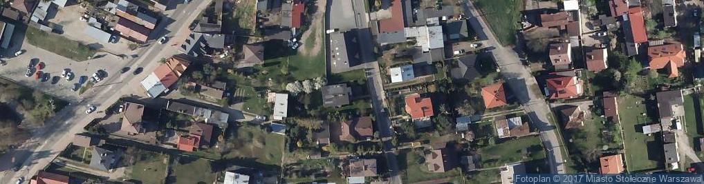 Zdjęcie satelitarne Harcerska ul.