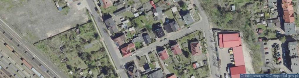 Zdjęcie satelitarne Halicka ul.